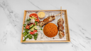 Double Chicken Gyros Box - Original Souvlaki